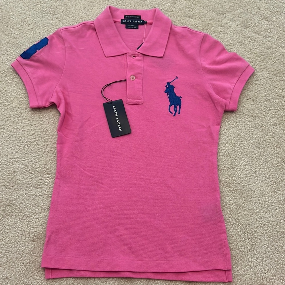 Ralph Lauren womens skinny polo size Small